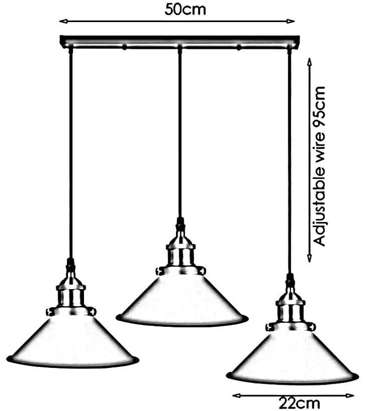 3 - Light Pendant, Red