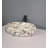 QieRao 16'' Marble Ceramic Oval Bathroom Sink
