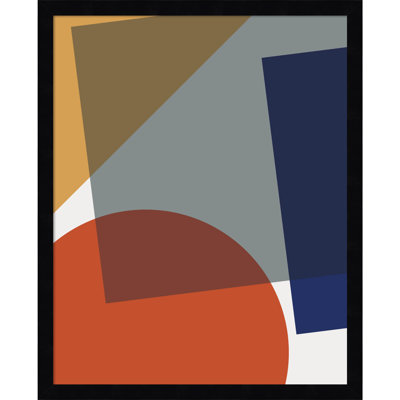 Layered Shapes In Bright Colors