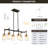 Modern Farmhouse Kitchen Island Chandelier