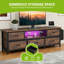 Unfinished TV Stand with Fireplace Included-686590745