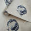 Papier peint nautique bleu marine marine