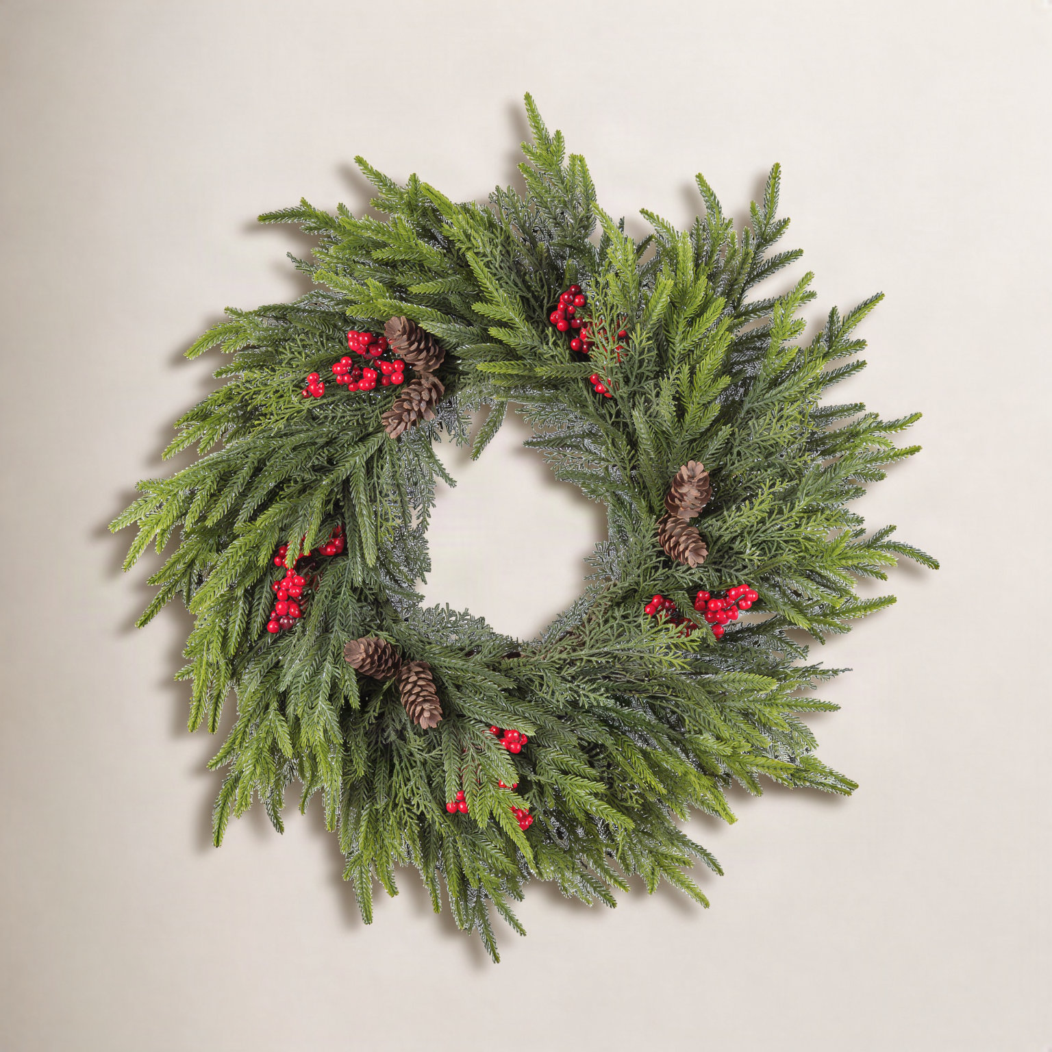 The Holiday Aisle® 24" Berry Wreath