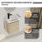 Seychelle 16.1 " W Free Standing Wall Mounted 1 Single With Ceramic Top