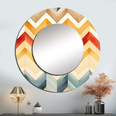 Rétro chevron ivoire rétro Boho