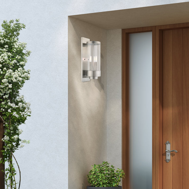 Binghamton Wall Light, Brushed Nickel