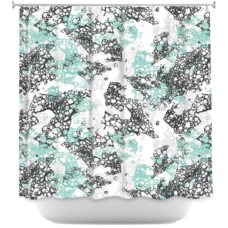 Abstract Shower Curtain