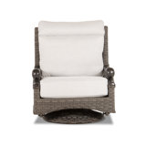 Fauteuil oscillant à haut dossier Davenport