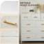 Chest of Drawers with 9 Fabric Drawers