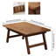 Folding Coffee Tea Table Wooden Foldable Low Table Tatami Floor Table Furniture-504916165