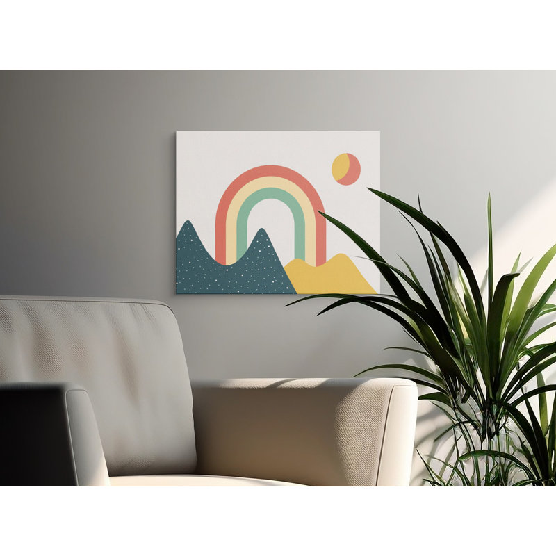 1 Piece Wrapped Canvas Wall Art Set, 27.94 cm H x 35.56 cm W
