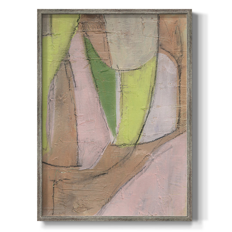 «Many Layers I», reproduction encadrée - bois massif, H 11 po x l 9 po