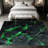 1PC Modern Abstract Curved Wood Grain area rugs for Living Room, Soft and Comfortable, Suitable for all seasons, easy-to-maintain, machine washable Indoor floor mat, Under Table Farmhouse suitable for dining room, bedroom, home office, entryway,-555865664