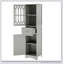 Armoire de rangement séparée pour la salle de bain avec tiroirs, porte en acrylique-1651473411