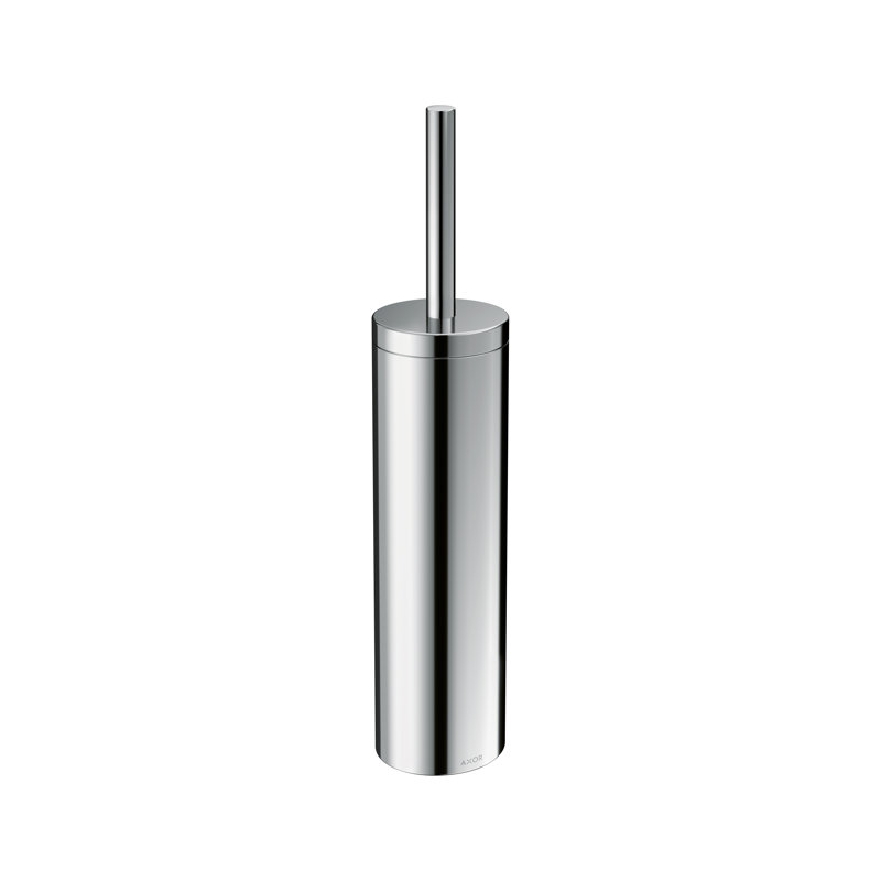 Universal Circular 16.88'' Metal Toilet Brush Holder, Chrome