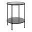 Arshaluys Glass Top End Table