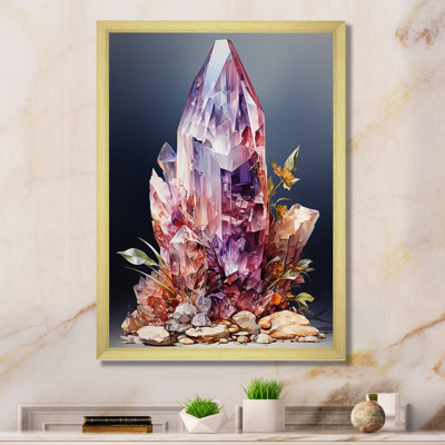 Spiritual Stone Quartz II sur toile