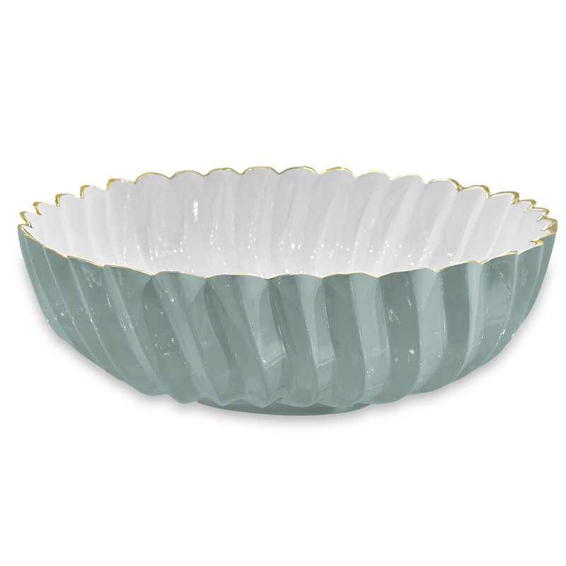Bol Encanto Orlando, Crème / Blanc, 14"