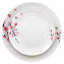  Service de table en porcelaine 12 pièces Tamara Cherry Blossom, service pour 4 en blanc et rose-1325652300