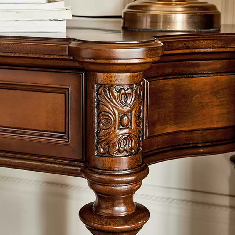 Rural Luxury Retro Solid Wood Console Table