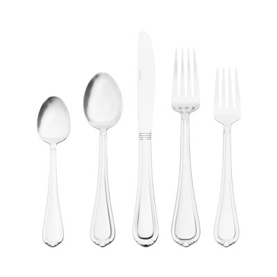 Pfaltzgraff Nouveau 42-Piece Stainless Steel Flatware Set, Service for 8