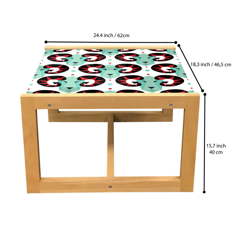 Jaleisha Sled Coffee Table, 62cm H x 46cm W x 40cm D