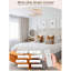 Ventilateurs de plafond encastrés dorés avec lumières, ventilateur de plafond Boho en cage de 20 po avec lumière et télécommande, sans pales avec 6 vitesses pour chambre à coucher, chambre de bébé, salon-1154180252