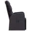  Ensemble de 2 chaises de jardin inclinables noires-608440031