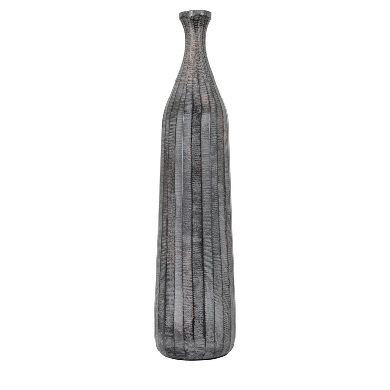 Leonila Aluminium Table Vase, 53cm H x 14cm W x 14cm D