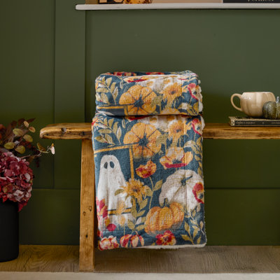 Bootanical Throw Blanket