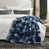 Teinture par nouage bleue