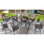 Carré 8 personnes - longueur 31,5 po