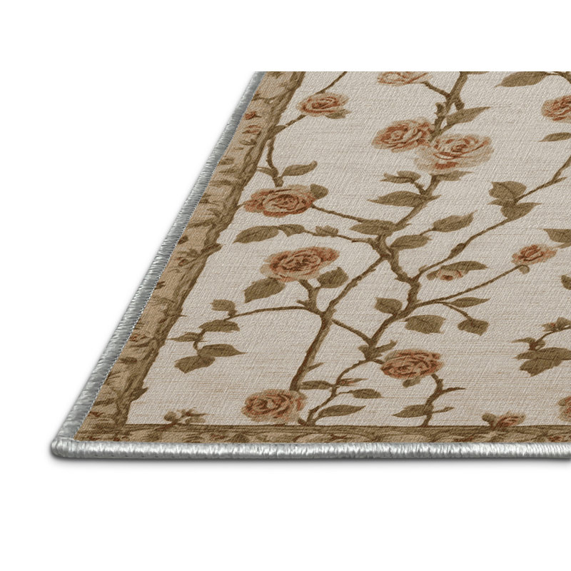  Tapis bord de mer lavable, Carré 8 pi