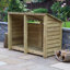 Tappahannock 180cm W x 74.5cm D Solid Wood Log Store-36319294