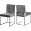 Chaise d'appoint rembourrée en velours Amberdawn-1602561296-1602561301