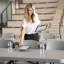 Table pliante portative en plastique-53881573-53881577