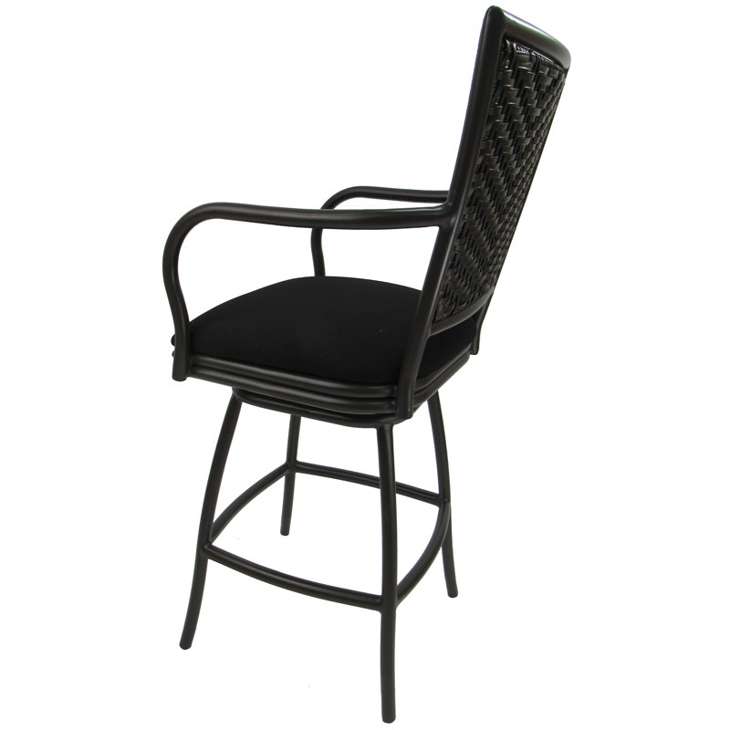 Tabouret de bar Cutlip, Noir, 26 po