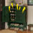 Green Solid wood Shoe Storage