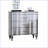 Silver Glam 3-Drawer Solid Wood Nightstand with Curved Front