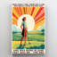 Impression sur toile, "A Girl Who Really Lived Play Golf"-574807325