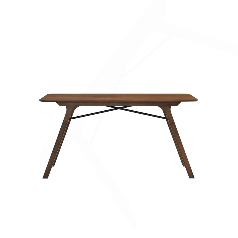 Walnut Finish Dining Table