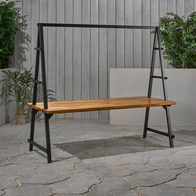 Table de terrasse en bois 88,5