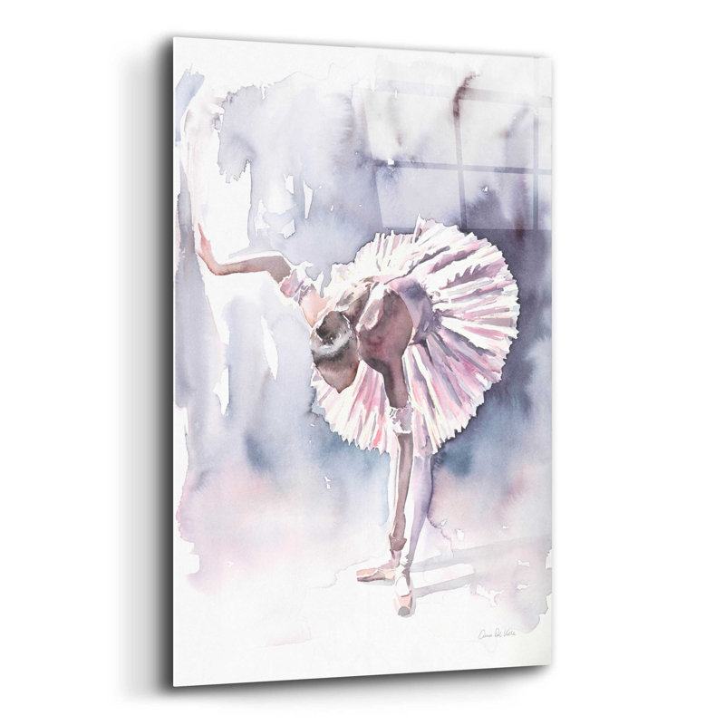 Ballet VI par Alan Majchrowicz - peinture sans cadre, H 16 po x l 12 po x P 0,13 po