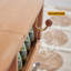 Table basse pliable mobile en bois massif