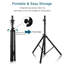 DJ Disco Tripod Adjustable Height Speaker Stand