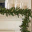 Dakota Pine 6ft Artificial Christmas Garland, Pre-lit  50  Dual LEDs Lights w/ 9 Functions (Battery-Operated)