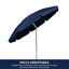 Chaise de plage avec parasol Edwin-76683841