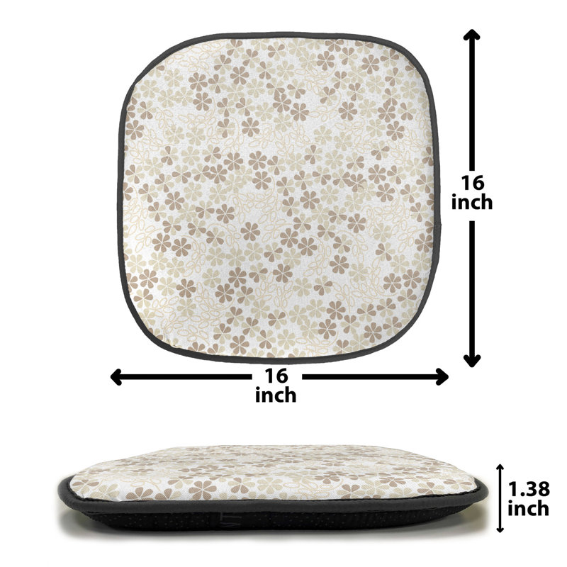 Coussin de siège papillon
