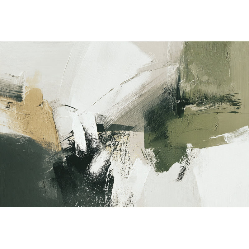 Art mural sur toile tendue Olive Gesture, L 24 po x H 16 po x P 1,5 po
