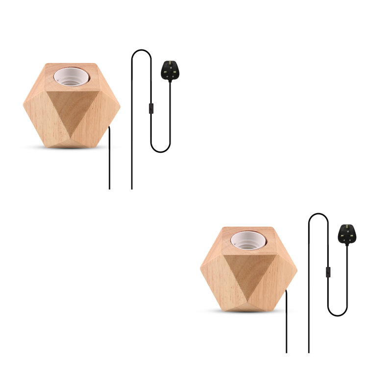 Alta Adjustable Solid Wood Architect Lamp Lamp, No